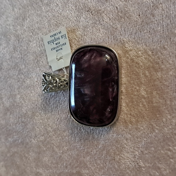 Lia Sophia Grape Chill Slide Pendant NWT - Picture 2 of 4